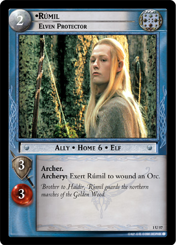 1U57 - Rumil, Elven Protector - Click Image to Close