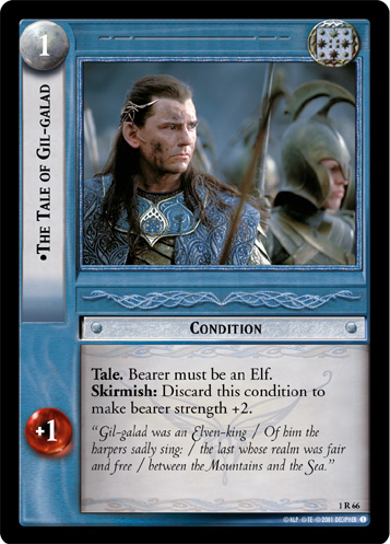 [Poor Condition] 1R66 - The Tale of Gil-galad - Click Image to Close