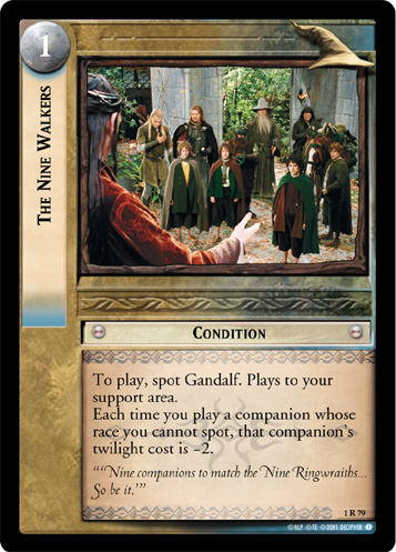 [Poor Condition] 1R79 - The Nine Walkers - Click Image to Close