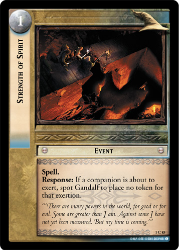 FOIL 1C85 - Strength of Spirit - Click Image to Close