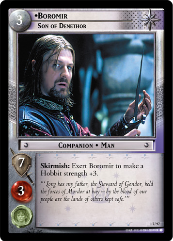 1U97 - Boromir, Son of Denethor - Click Image to Close