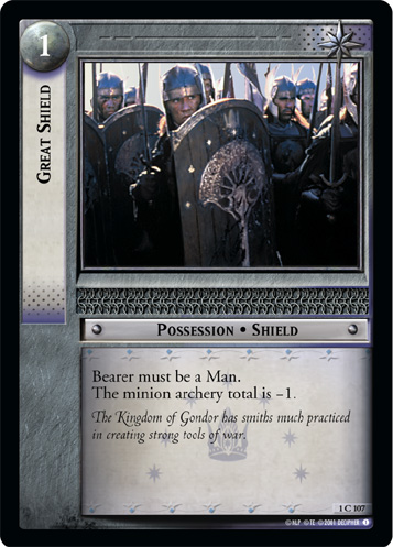 [Poor Condition] FOIL 1C107 - Great Shield - Click Image to Close