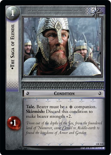 [Poor Condition] 1R114 - The Saga of Elendil - Click Image to Close