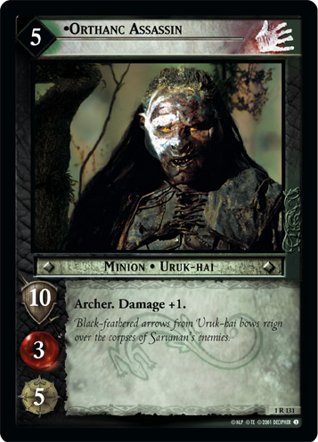 [Poor Condition] 1R131 - Orthanc Assassin - Click Image to Close