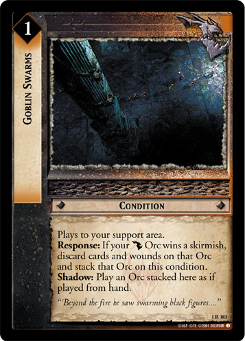 [Poor Condition] 1R183 - Goblin Swarms - Click Image to Close