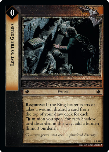 FOIL 1R189 - Lost to the Goblins - Click Image to Close