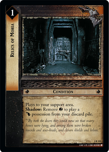 FOIL 1R195 - Relics of Moria - Click Image to Close