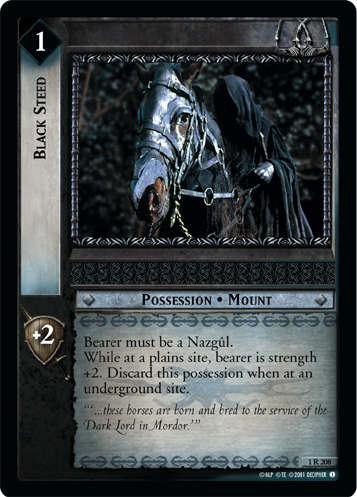 FOIL 1R208 - Black Steed - Click Image to Close