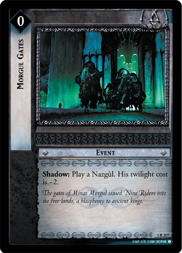 [Poor Condition] 1R217 - Morgul Gates - Click Image to Close