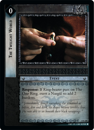 FOIL 1R228 - The Twilight World - Click Image to Close