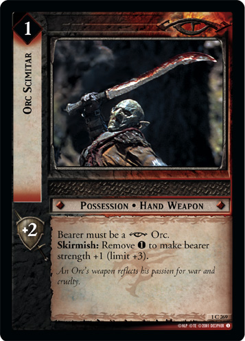 FOIL 1C269 - Orc Scimitar - Click Image to Close