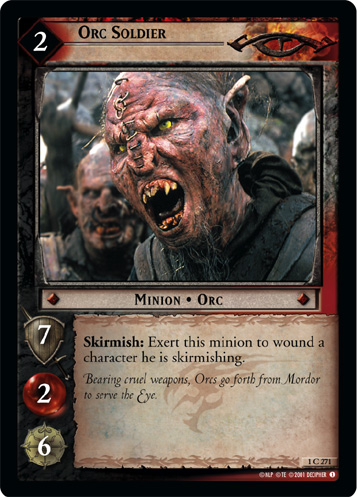 FOIL 1C271 - Orc Soldier - Click Image to Close