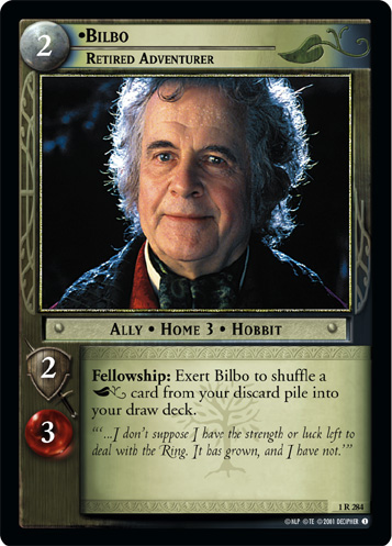 1R284 - Bilbo Baggins, Retired Adventurer - Click Image to Close