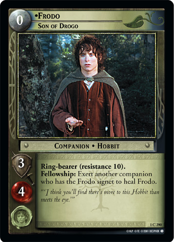 FOIL 1C290 - Frodo, Son of Drogo - Click Image to Close