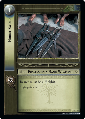 FOIL 1C299 - Hobbit Sword - Click Image to Close