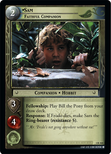 [Poor Condition] 1R310 - Sam, Faithful Companion - Click Image to Close