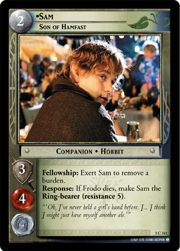 FOIL 1C311 - Sam, Son of Hamfast - Click Image to Close