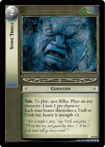 [Poor Condition] 1R314 - Stone Trolls - Click Image to Close