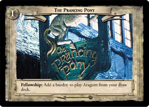 FOIL 1U324 - The Prancing Pony - Click Image to Close