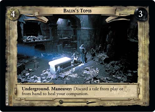 FOIL 1U343 - Balin's Tomb - Click Image to Close