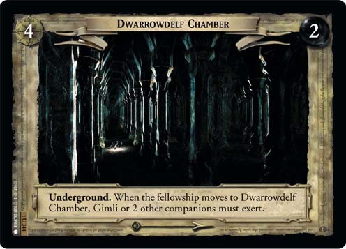 FOIL 1U344 - Dwarrowdelf Chamber (4) - Click Image to Close