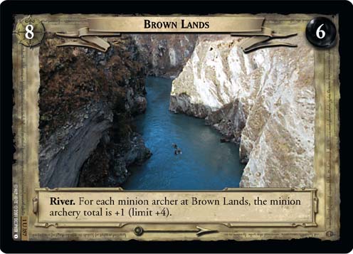 1U357 - Brown Lands (8) - Click Image to Close