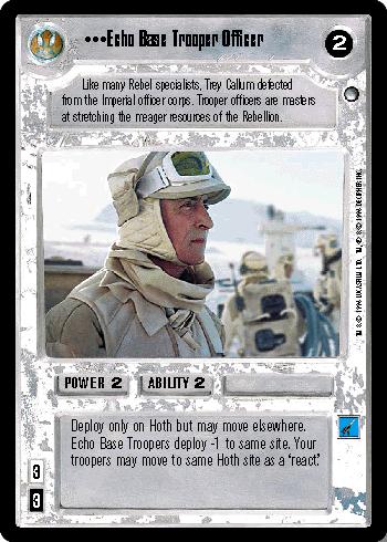 Echo Base Trooper Officer - Click Image to Close