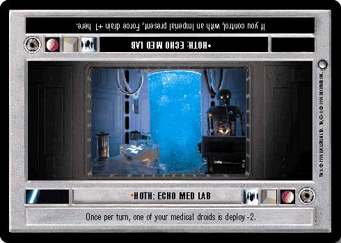 Hoth: Echo Med Lab - Click Image to Close