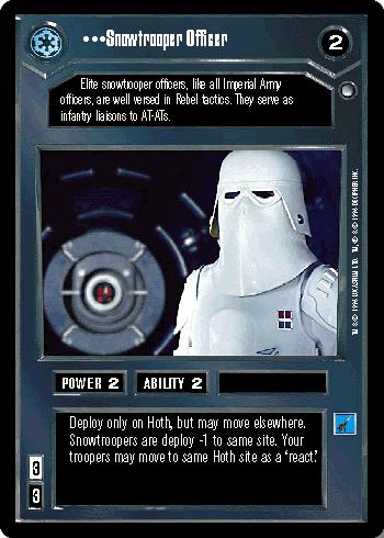 Snowtrooper Officer - Click Image to Close