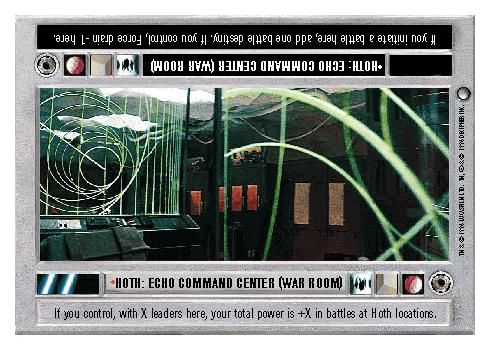 WB - Hoth: Echo Command Center (War Room) (L) - Click Image to Close