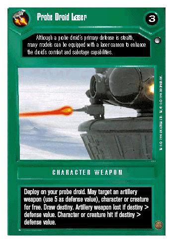 WB - Probe Droid Laser - Click Image to Close