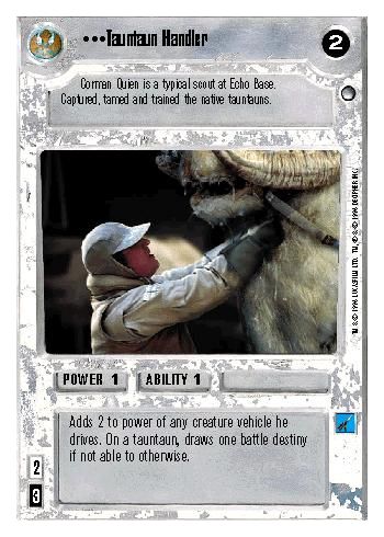 WB - Tauntaun Handler - Click Image to Close