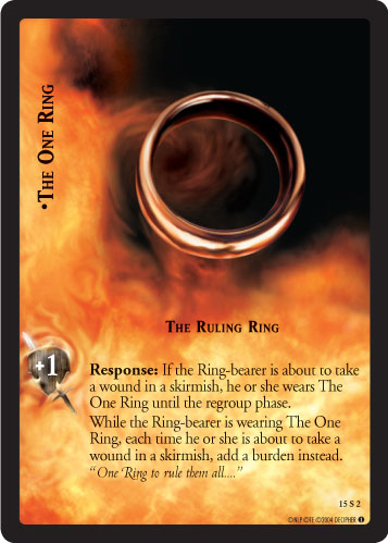 15S2 - The One Ring, The Ruling Ring - Click Image to Close