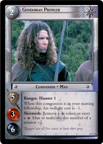 15U61 - Gondorian Prowler - Click Image to Close