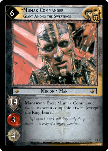 15R86 - Mumak Commander, Giant Among the Swertings - Click Image to Close