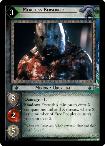 15R165 - Merciless Berserker - Click Image to Close