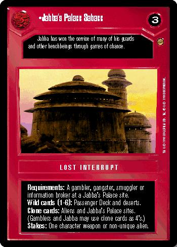 Jabba's Palace Sabacc (D) - Click Image to Close