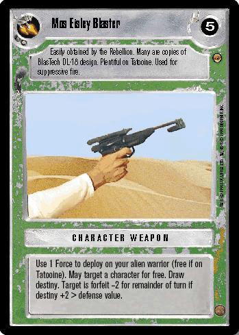 Mos Eisley Blaster (L) - Click Image to Close