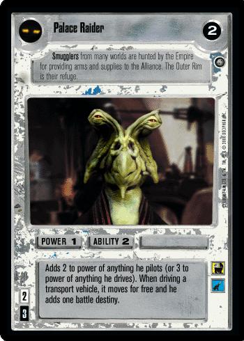 FOIL - Palace Raider - Click Image to Close