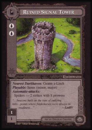 Ruined Signal Tower - Click Image to Close