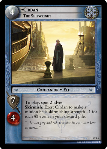 [Poor Condition] 10R8 - Cirdan, The Shipwright - Click Image to Close