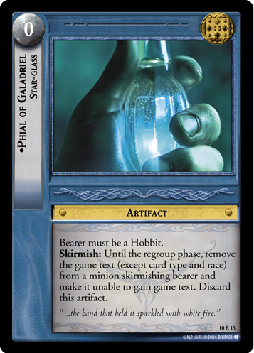 10R13 - Phial of Galadriel, Star-glass - Click Image to Close