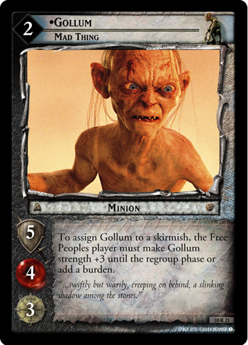 10R21 - Gollum, Mad Thing - Click Image to Close