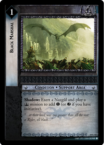 [Poor Condition] FOIL 10U53 - Black Marshal - Click Image to Close