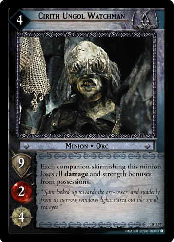 FOIL 10U57 - Cirith Ungol Watchman - Click Image to Close