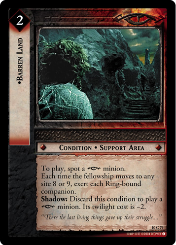 FOIL 10C79 - Barren Land - Click Image to Close