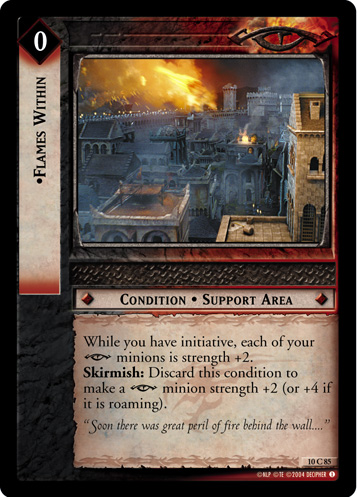 FOIL 10C85 - Flames Within - Click Image to Close