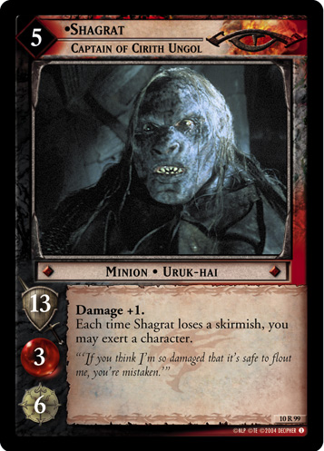 10R99 - Shagrat, Captain of Cirith Ungol - Click Image to Close