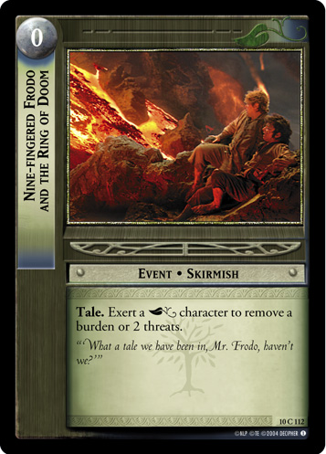 FOIL 10C112 - Nine-fingered Frodo and the Ring of Doom - Click Image to Close