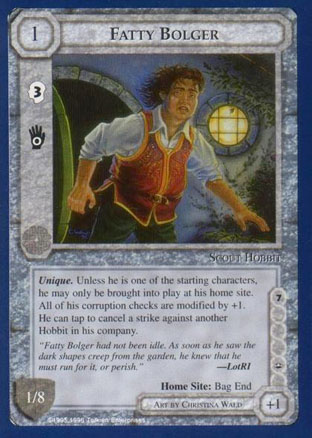 Fatty Bolger (Blue Border) (PROMO) - Click Image to Close